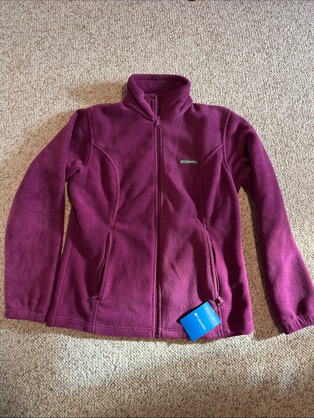 Columbia Women's Teddy Fleece Jacket in Plum